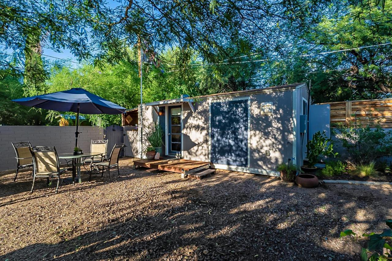Cute Peaceful Tiny House Getaway W Backyard - Low Summer Rates! Tucson Exteriör bild