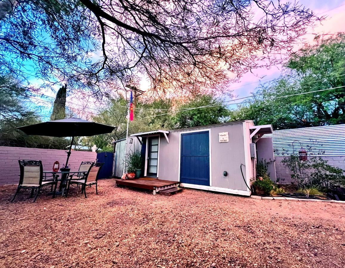 Cute Peaceful Tiny House Getaway W Backyard - Low Summer Rates! Tucson Exteriör bild